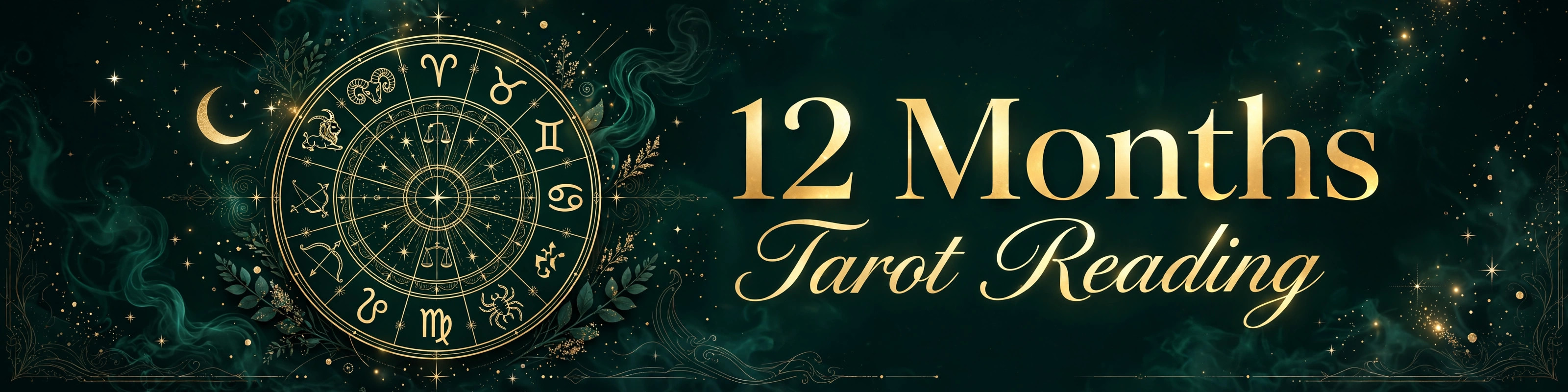12 Month Tarot reading artwork
