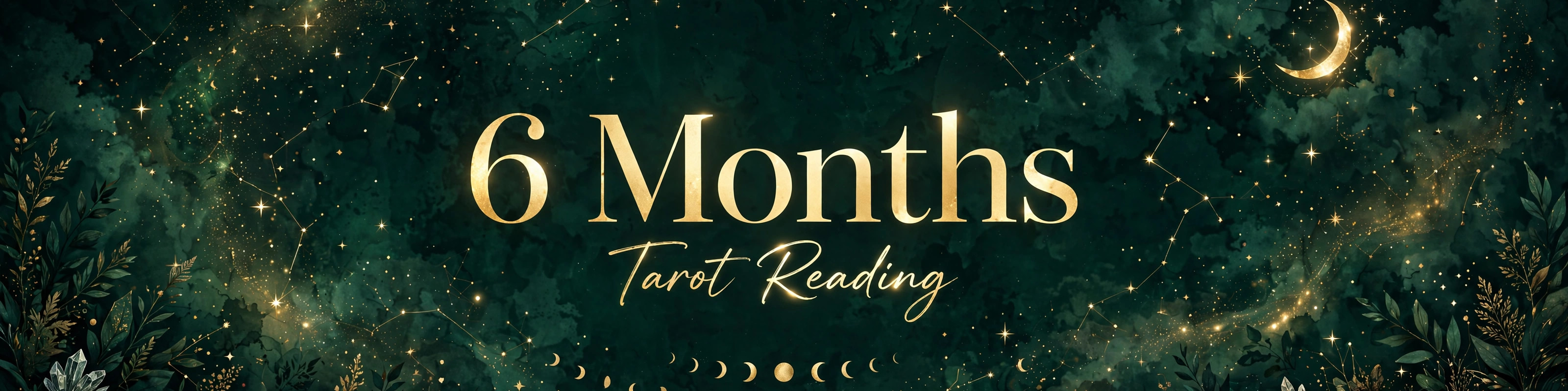 6 Month Tarot reading artwork