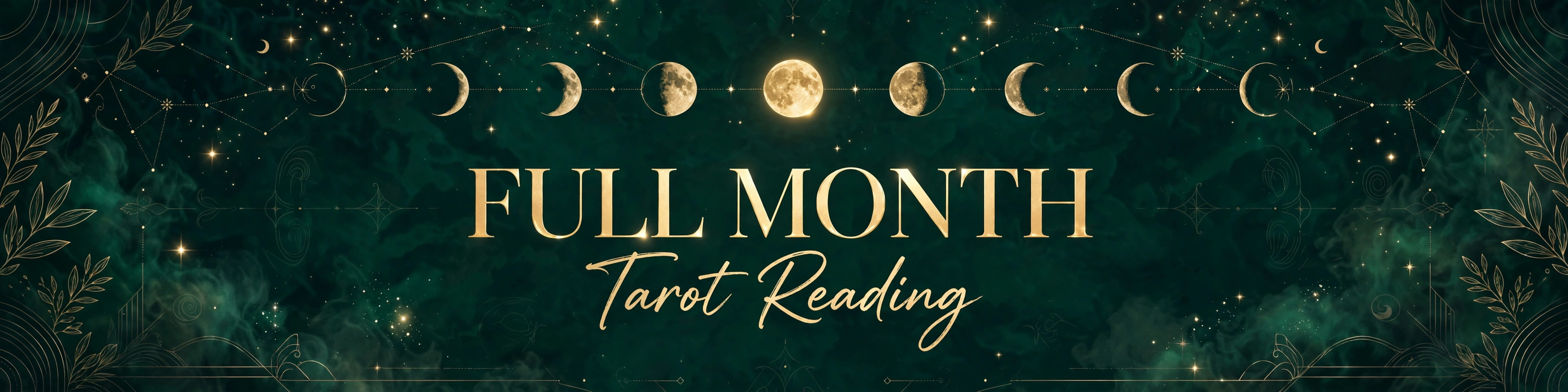 Full Month Tarot reading artwork
